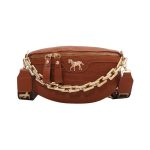 sac banane camel à bandoulière