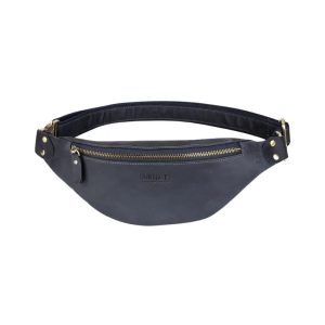sac banane bleu de luxe