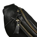 cuir noir véritable