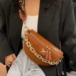 camel sac banane crocodile design