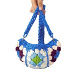 accessoire bleu à bandoulière femme