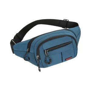 sac banane bleu clair sport