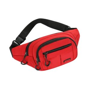 sac banane rouge sport