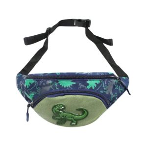 sac banane dinosaure bleu enfant
