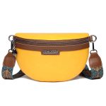 sac banane cuir PU