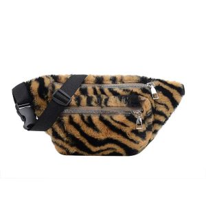 sac banane fausse fourrure