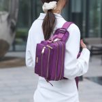 sac à bandoulière violet pour femme