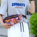 style audacieux sac banane violet